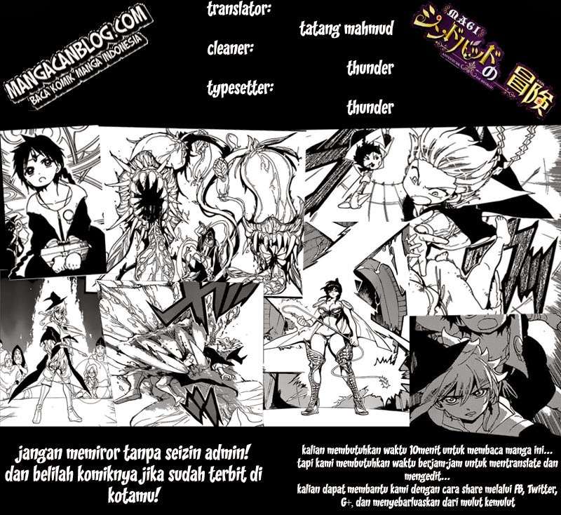 Magi – Labyrinth of Magic Chapter 158